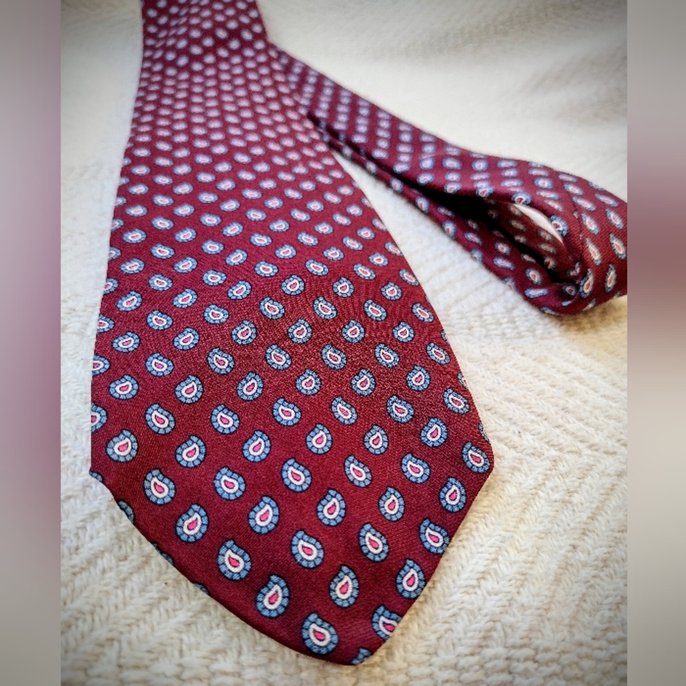 Vintage Brooks Brothers Silk Neck Tie for Men, Perfect Condition - Picture 6 of 7